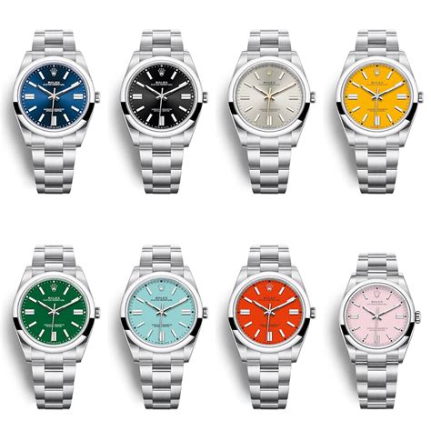 color face rolex|Rolex color chart.